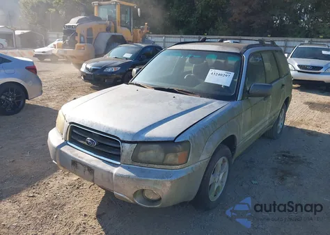 2004 Subaru Forester 2.5Xs z USA, uszkodzony, nr VIN JF1SG65664H709